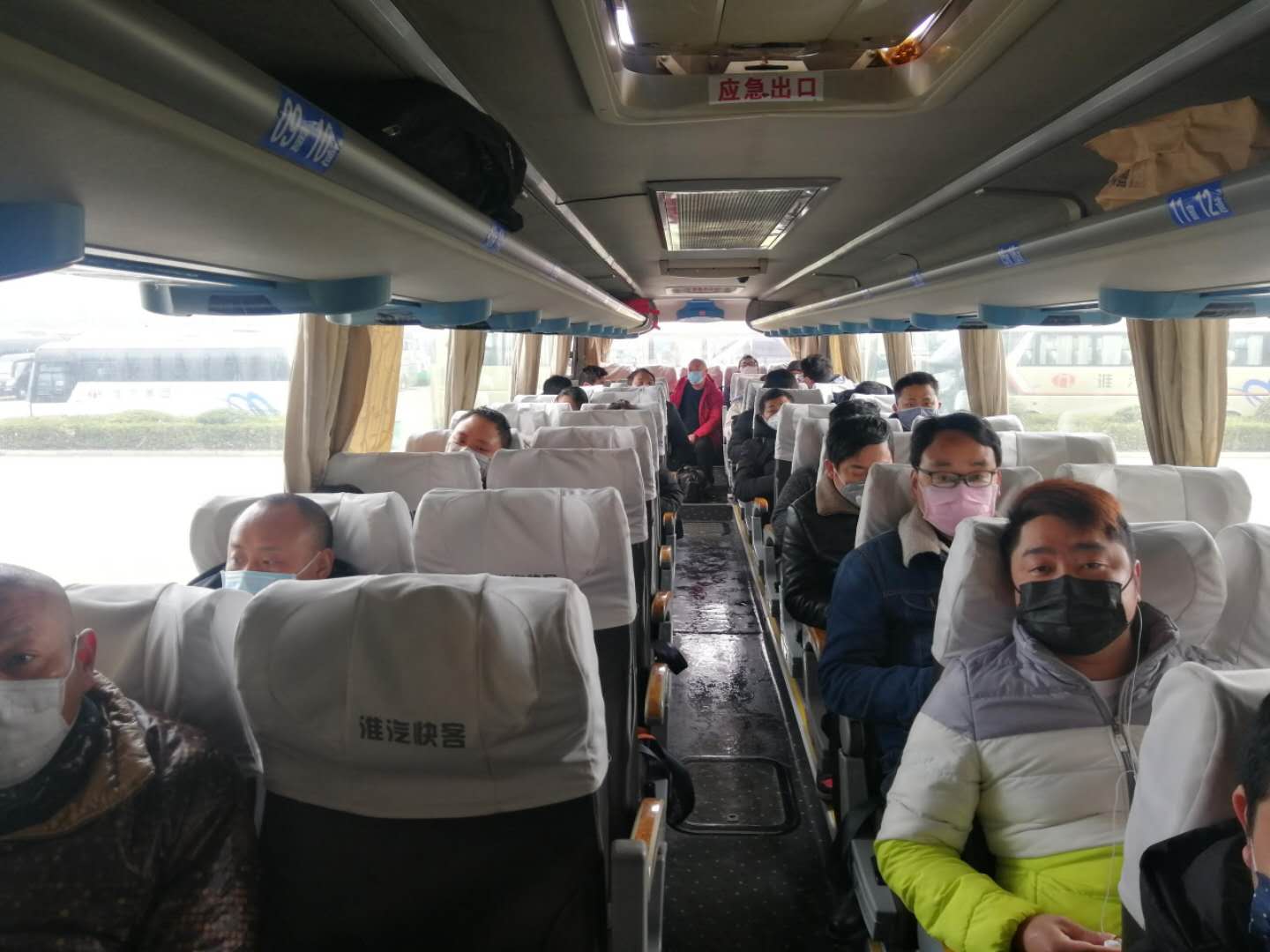 今日，汽車北站有序恢復運營